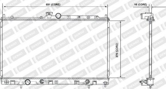 Denso 221-9201 - Hladnjak, hladjenje motora www.molydon.hr