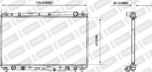 Denso 221-0501 - Hladnjak, hladjenje motora www.molydon.hr