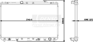 Denso 221-3100 - Hladnjak, hladjenje motora www.molydon.hr