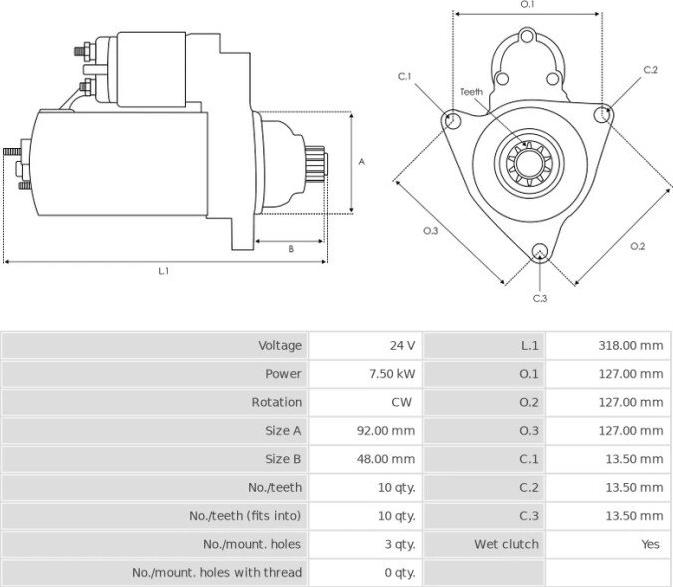 Denso 2280007380 - Rotor, starter www.molydon.hr