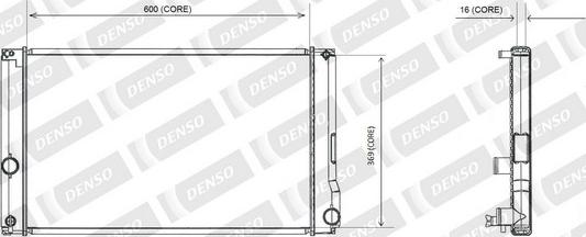 Denso A221-A388 - Hladnjak, hladjenje motora www.molydon.hr