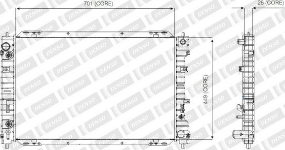 Denso A221-A321 - Hladnjak, hladjenje motora www.molydon.hr