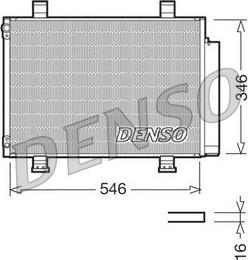 Denso DCN47001 - Kondenzator, klima-Uređaj www.molydon.hr