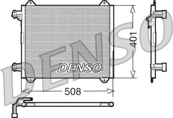 Denso DCN02009 - Kondenzator, klima-Uređaj www.molydon.hr