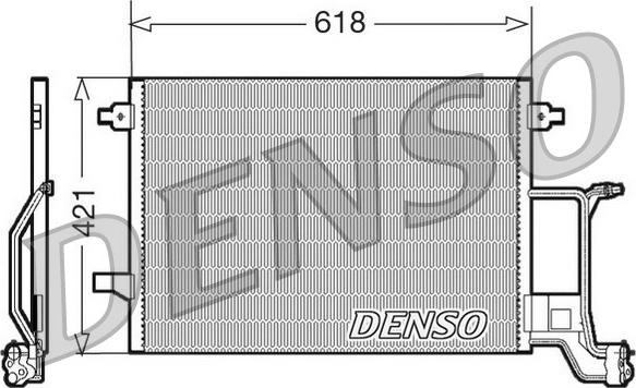 Denso DCN02015 - Kondenzator, klima-Uređaj www.molydon.hr