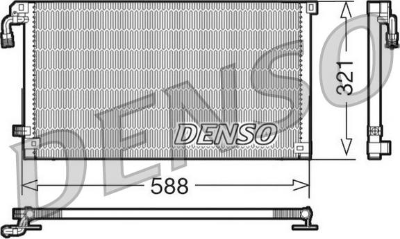 Denso DCN07004 - Kondenzator, klima-Uređaj www.molydon.hr