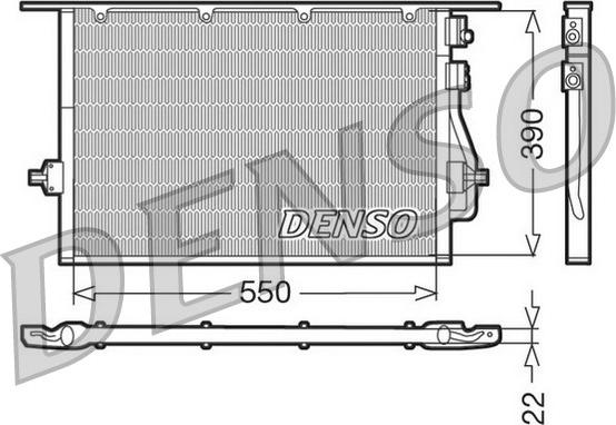 Denso DCN10014 - Kondenzator, klima-Uređaj www.molydon.hr