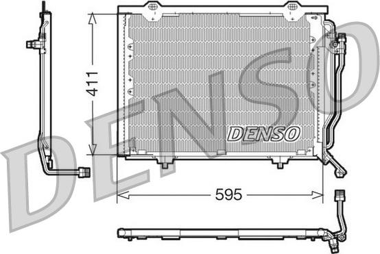 Denso DCN17016 - Kondenzator, klima-Uređaj www.molydon.hr