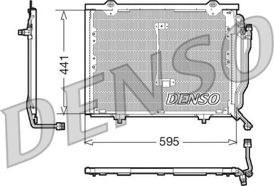 Denso DCN17012 - Kondenzator, klima-Uređaj www.molydon.hr