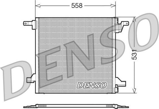 Denso DCN17022 - Kondenzator, klima-Uređaj www.molydon.hr