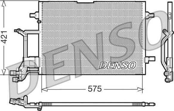 Denso DCN32016 - Kondenzator, klima-Uređaj www.molydon.hr