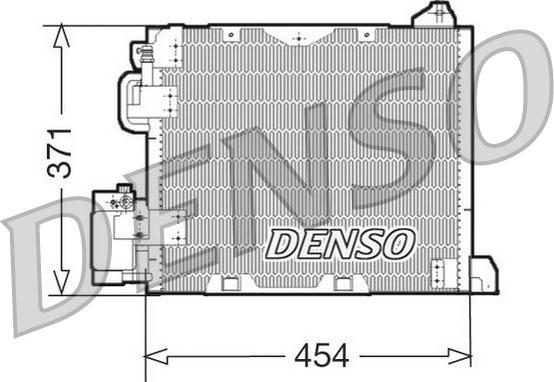 Denso DCN20006 - Kondenzator, klima-Uređaj www.molydon.hr