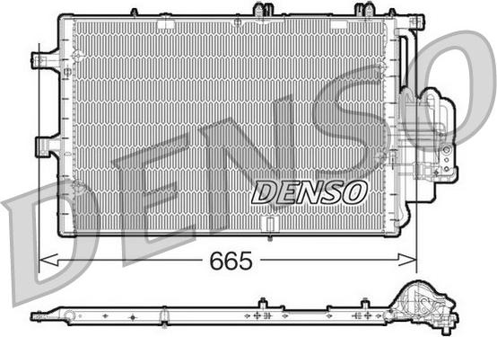 Denso DCN20017 - Kondenzator, klima-Uređaj www.molydon.hr