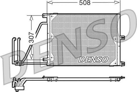 Denso DCN20030 - Kondenzator, klima-Uređaj www.molydon.hr