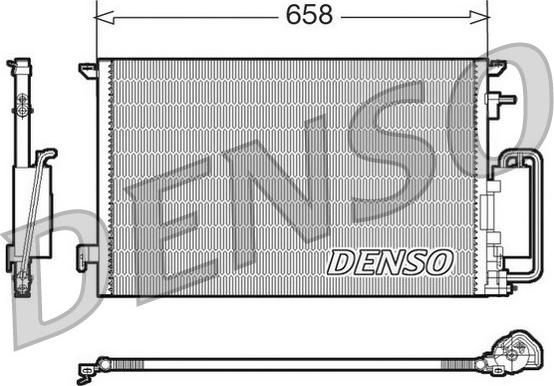 Denso DCN20032 - Kondenzator, klima-Uređaj www.molydon.hr