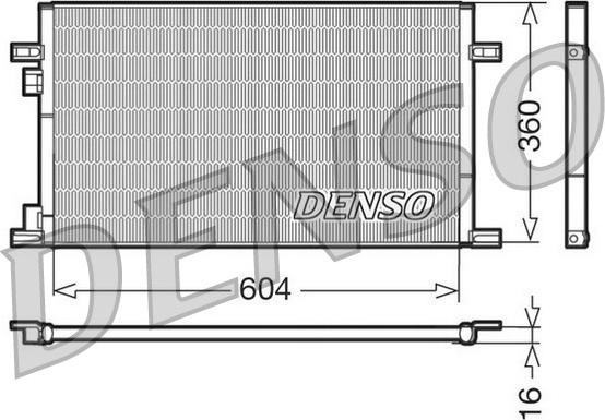 Denso DCN23019 - Kondenzator, klima-Uređaj www.molydon.hr