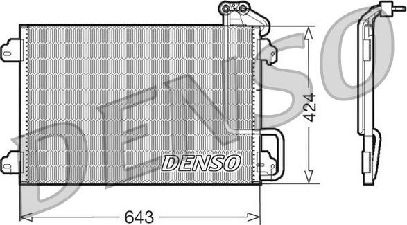 Denso DCN23013 - Kondenzator, klima-Uređaj www.molydon.hr