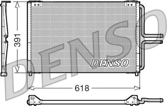 Denso DCN23020 - Kondenzator, klima-Uređaj www.molydon.hr