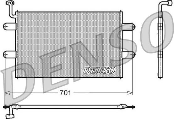 Denso DCN27003 - Kondenzator, klima-Uređaj www.molydon.hr