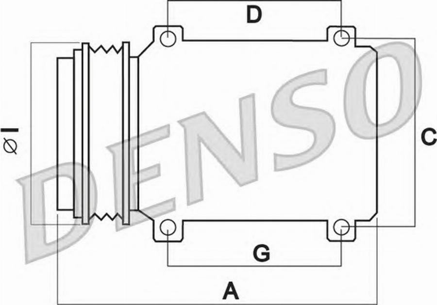 Denso DCP50115 - Kompresor, klima-Uređaj www.molydon.hr