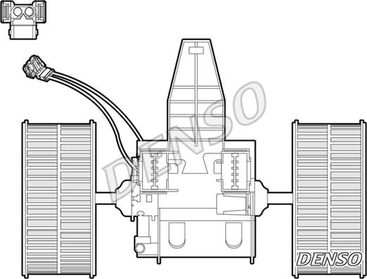 Denso DEA05009 - Ventilator kabine/unutrasnjeg prostora www.molydon.hr