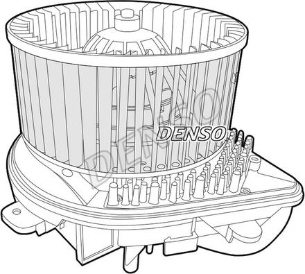 Denso DEA07014 - Ventilator kabine/unutrasnjeg prostora www.molydon.hr