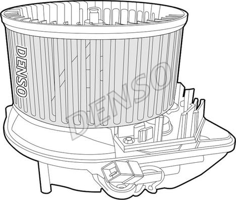 Denso DEA07015 - Ventilator kabine/unutrasnjeg prostora www.molydon.hr