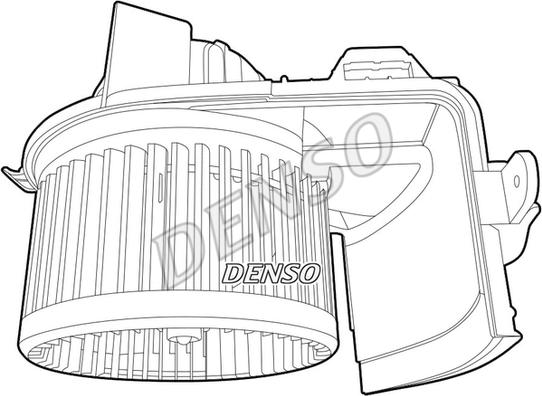 Denso DEA23004 - Ventilator kabine/unutrasnjeg prostora www.molydon.hr