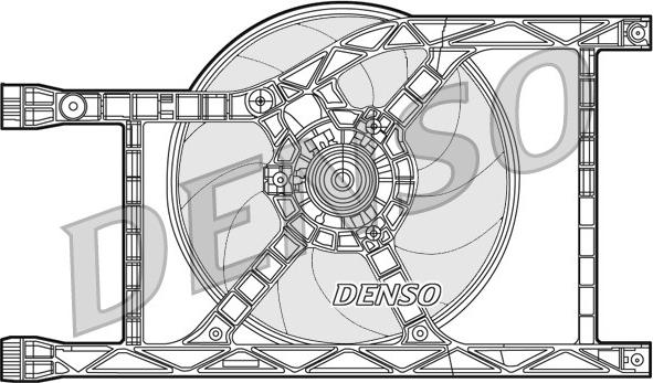 Denso DER09045 - Ventilator, hladjenje motora www.molydon.hr