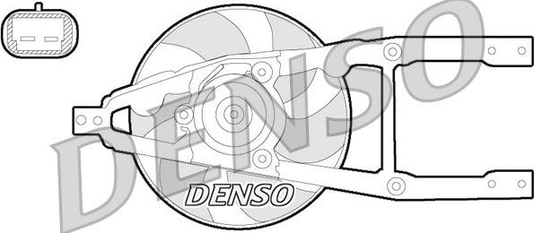 Denso DER09055 - Ventilator, hladjenje motora www.molydon.hr