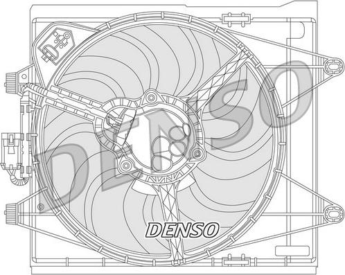 Denso DER09051 - Ventilator, hladjenje motora www.molydon.hr