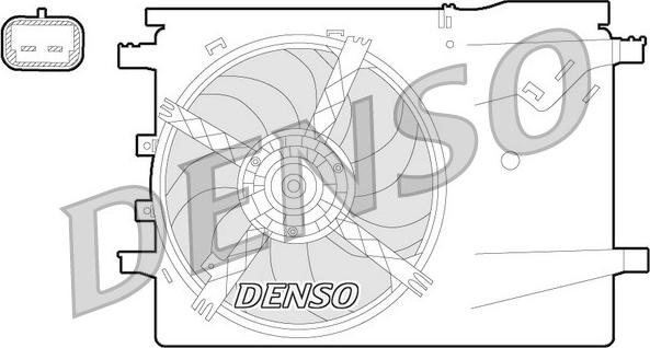 Denso DER09058 - Ventilator, hladjenje motora www.molydon.hr