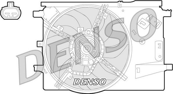 Denso DER09053 - Ventilator, hladjenje motora www.molydon.hr