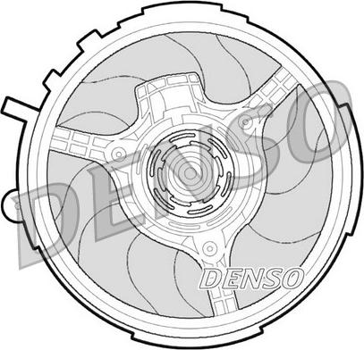 Denso DER09061 - Ventilator, hladjenje motora www.molydon.hr