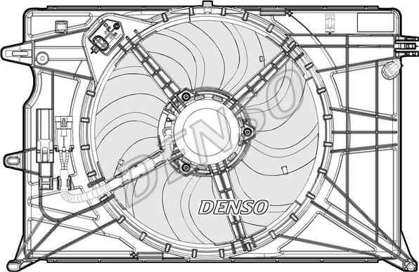 Denso DER09073 - Ventilator, hladjenje motora www.molydon.hr