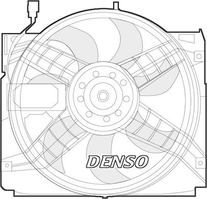 Denso DER05004 - Ventilator, hladjenje motora www.molydon.hr