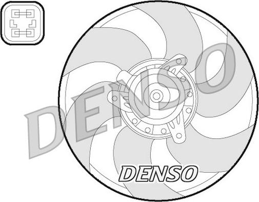 Denso DER07009 - Ventilator, hladjenje motora www.molydon.hr