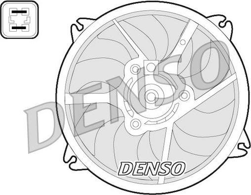 Denso DER07006 - Ventilator, hladjenje motora www.molydon.hr