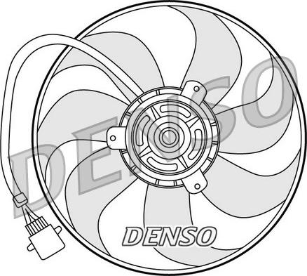 Denso DER32006 - Ventilator, hladjenje motora www.molydon.hr