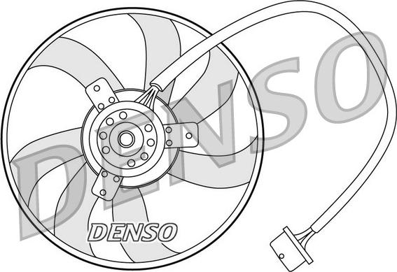 Denso DER32003 - Ventilator, hladjenje motora www.molydon.hr