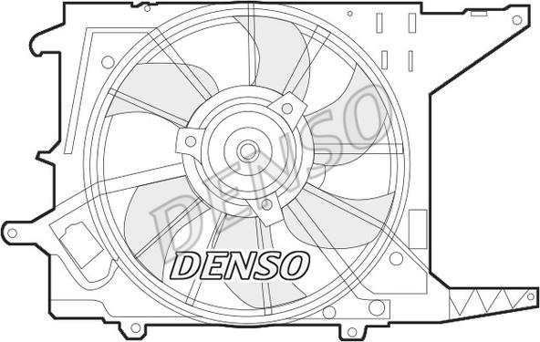 Denso DER37003 - Ventilator, hladjenje motora www.molydon.hr
