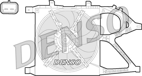 Denso DER20016 - Ventilator, hladjenje motora www.molydon.hr