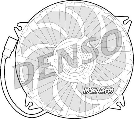 Denso DER21019 - Ventilator, hladjenje motora www.molydon.hr