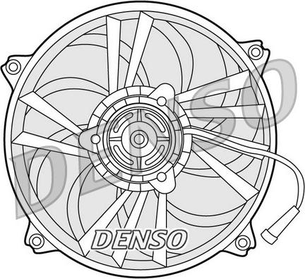 Denso DER21014 - Ventilator, hladjenje motora www.molydon.hr