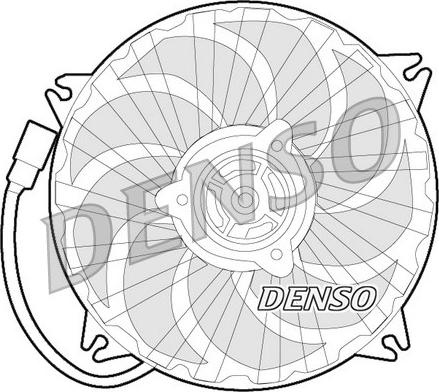 Denso DER21016 - Ventilator, hladjenje motora www.molydon.hr