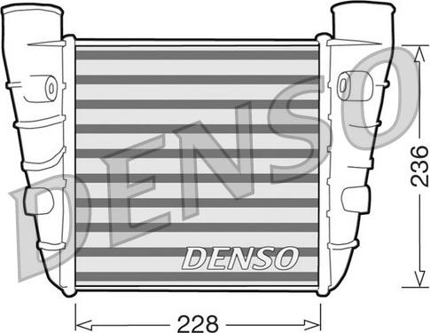 Denso DIT99001 - Intercooler, hladnjak www.molydon.hr