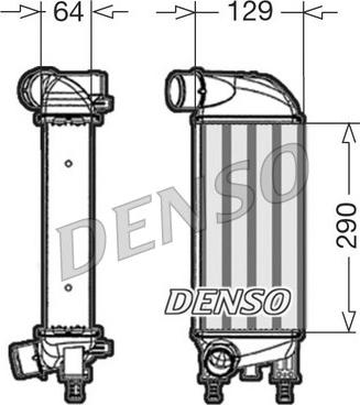 Denso DIT09110 - Intercooler, hladnjak www.molydon.hr