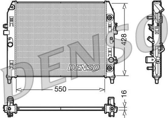 Denso DRM44009 - Hladnjak, hladjenje motora www.molydon.hr