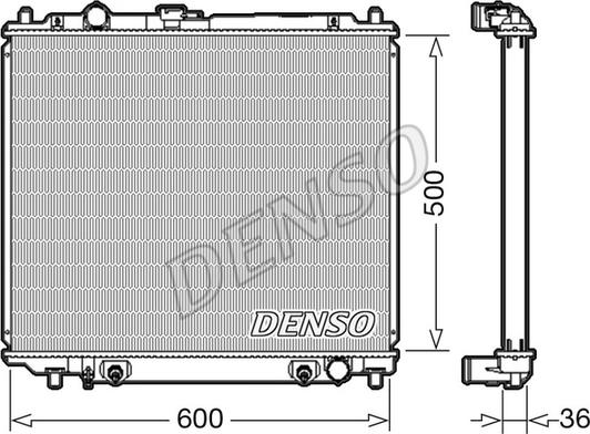 Denso DRM45003 - Hladnjak, hladjenje motora www.molydon.hr