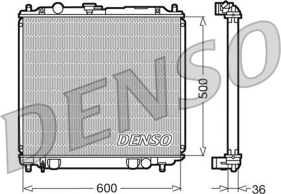 Denso DRM45014 - Hladnjak, hladjenje motora www.molydon.hr